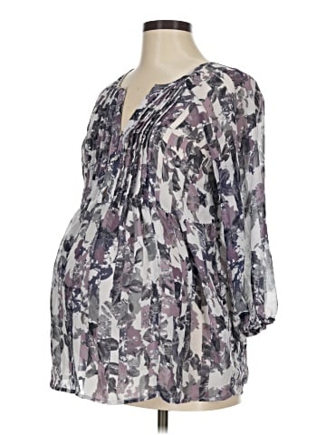 A Pea in the Pod 3/4 Sleeve Blouse (view 1)