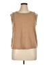 Vince Camuto 100% Polyester Tan Sweater Vest Size XL - photo 1