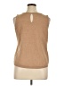 Vince Camuto 100% Polyester Tan Sweater Vest Size XL - photo 2