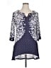 Reborn Blue 3/4 Sleeve Blouse Size 1X - photo 1