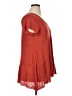 Bobeau Red Short Sleeve Top Size XL - photo 4