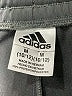 Adidas 100% Polyester Gray Track Pants Size M (kids) - photo 3