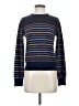 Kule 100% Cashmere Stripes Blue Cashmere Pullover Sweater Size S - photo 1