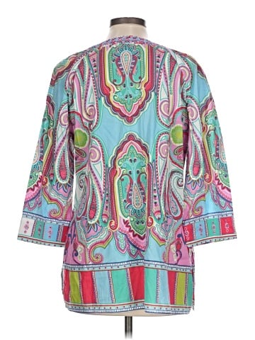 Robert Graham 3/4 Sleeve T-Shirt (view 2)