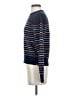 Kule 100% Cashmere Stripes Blue Cashmere Pullover Sweater Size S - photo 5
