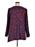 LOGO by Lori Goldstein Animal Print Blue Pullover Sweater Size XL - photo 2