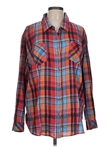 Tommy Hilfiger Long Sleeve Button-Down Shirt (view 1)