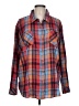 Tommy Hilfiger Plaid Red Long Sleeve Button-Down Shirt Size L - photo 1