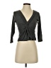 Almost Famous Gray 3/4 Sleeve Top Size S - photo 1