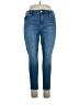 American Eagle Outfitters Solid Blue Jeans Size 14 - photo 1
