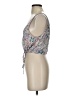 Stillwater 100% Rayon Blue Sleeveless Blouse Size S - photo 5