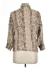 Lloyd Williams 100% Polyester Tweed Brown 3/4 Sleeve Blouse Size L - photo 2