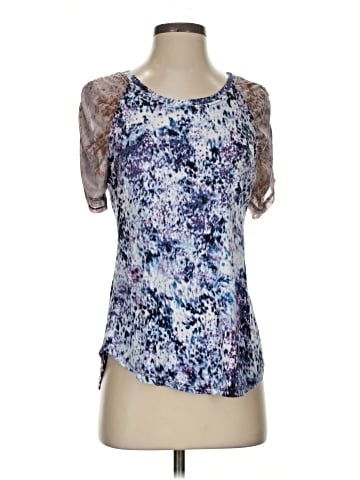 Jennifer Lopez Short Sleeve Blouse (view 1)