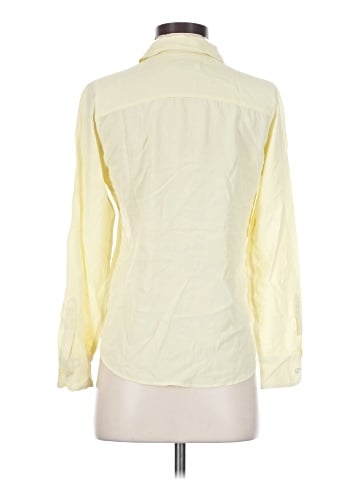 Equipment Long Sleeve Silk Top (view 2)