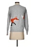 Ann Taylor LOFT Graphic Gray Pullover Sweater Size XS - photo 2