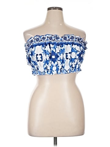 Shein Curve Tube Top (view 1)