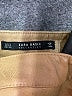 Zara Basic Tan Faux Leather Skirt Size M - photo 4