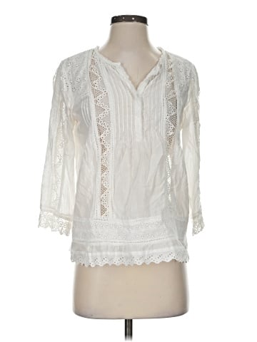 Rebecca Taylor 3/4 Sleeve Blouse (view 1)