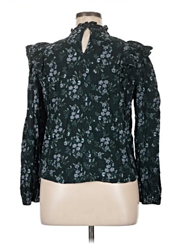 a.n.a. A New Approach Long Sleeve Blouse (view 2)