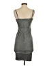 Beginning Boutique 100% Polyester Metallic Gray Cocktail Dress Size S - photo 2