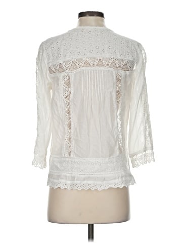 Rebecca Taylor 3/4 Sleeve Blouse (view 2)