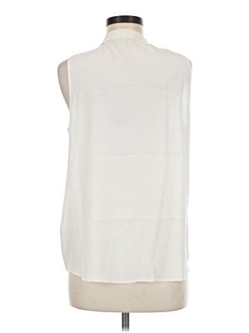 FRAME Sleeveless Silk Top (view 2)