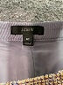 J.Crew Tweed Gray Casual Skirt Size 6 (tall) - photo 4