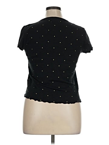 Madewell Baby Tee in Metallic Dot (view 2)