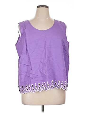 Bob Mackie Sleeveless T-Shirt (view 1)