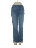 Paige Chevron-herringbone Blue Jeans Size 24 waist - photo 1