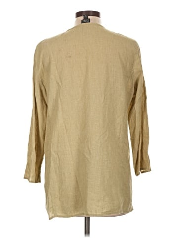 Eileen Fisher 3/4 Sleeve Button-Down Shirt (view 2)