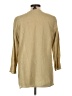 Eileen Fisher Tan 3/4 Sleeve Button-Down Shirt Size L (petite) - photo 2