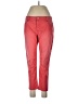 Vera Wang Color Block Red Jeans Size 10 - photo 1
