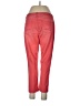 Vera Wang Color Block Red Jeans Size 10 - photo 2