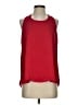 Oddi 100% Polyester Red Sleeveless Blouse Size S - photo 1