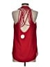 Oddi 100% Polyester Red Sleeveless Blouse Size S - photo 2