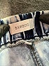 Bamboo Graphic Blue Jeans Size L - photo 8
