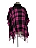 MULTIPLES 100% Acrylic Purple Poncho Size XL - photo 1