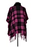 MULTIPLES 100% Acrylic Purple Poncho Size XL - photo 2