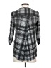 Dynamite 100% Polyester Plaid Gray 3/4 Sleeve Blouse Size XS - photo 2