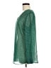 CAbi 100% Polyester Green Long Sleeve Blouse Size M - photo 5