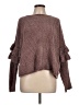 Mossimo Supply Co. 100% Polyester Brown Pullover Sweater Size L - photo 1