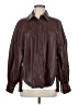 French Connection 100% Polyester Brown Long Sleeve Blouse Size M - photo 1