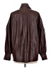 French Connection 100% Polyester Brown Long Sleeve Blouse Size M - photo 2
