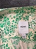 Ichi 100% Cotton Green Long Sleeve Blouse Size S - photo 7