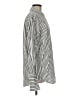 FRAME Stripes Silver Long Sleeve Blouse Size M - photo 4