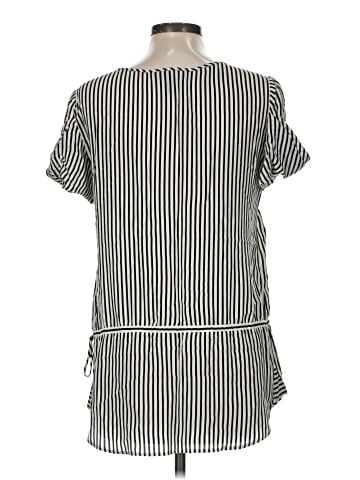 BCBGMAXAZRIA Short Sleeve Blouse (view 2)