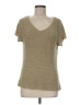 August Silk Tan Sweater Vest Size M - photo 1
