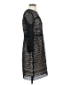 J.Crew 100% Polyester Black Casual Dress Size 4 - photo 4