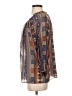 Marc by Marc Jacobs Blue 3/4 Sleeve Blouse Size XS - photo 5
